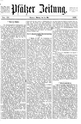 Pfälzer Zeitung Montag 24. Mai 1869