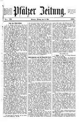 Pfälzer Zeitung Montag 31. Mai 1869