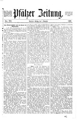Pfälzer Zeitung Freitag 5. November 1869