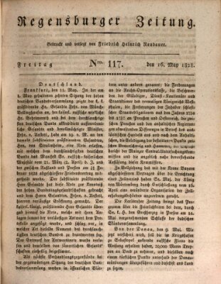 Regensburger Zeitung Freitag 16. Mai 1828