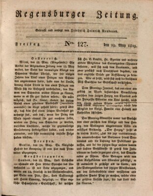 Regensburger Zeitung Freitag 29. Mai 1829