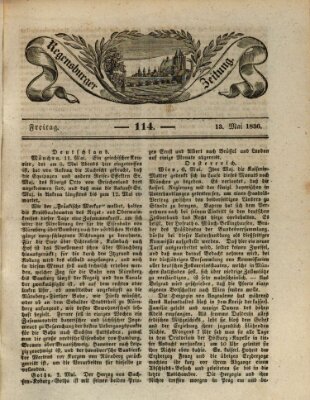 Regensburger Zeitung Freitag 13. Mai 1836
