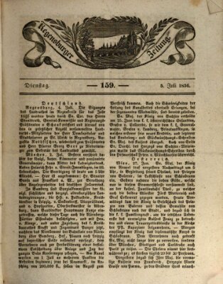 Regensburger Zeitung Dienstag 5. Juli 1836
