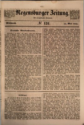 Regensburger Zeitung Mittwoch 14. Mai 1845