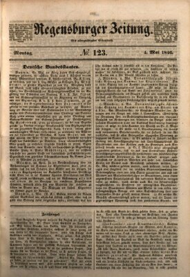 Regensburger Zeitung Montag 4. Mai 1846