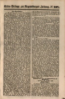 Regensburger Zeitung Sonntag 16. April 1848