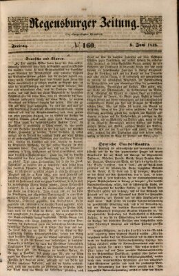Regensburger Zeitung Freitag 9. Juni 1848