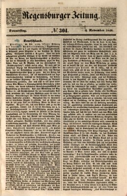 Regensburger Zeitung Donnerstag 2. November 1848