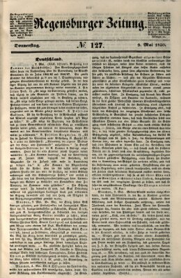 Regensburger Zeitung Donnerstag 9. Mai 1850