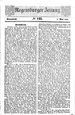 Regensburger Zeitung Samstag 7. Mai 1853