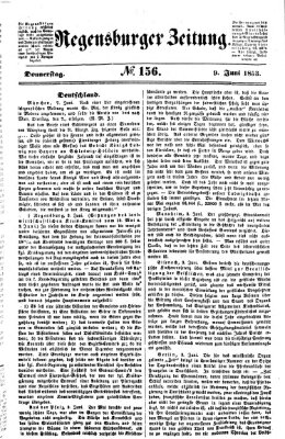Regensburger Zeitung Donnerstag 9. Juni 1853