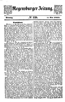 Regensburger Zeitung Sonntag 13. Mai 1855