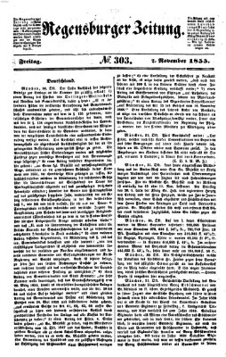 Regensburger Zeitung Freitag 2. November 1855