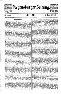 Regensburger Zeitung Montag 2. Juni 1856