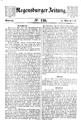 Regensburger Zeitung Montag 11. Mai 1857