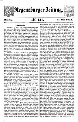 Regensburger Zeitung Samstag 23. Mai 1857