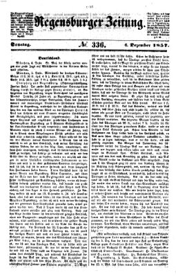 Regensburger Zeitung Sonntag 6. Dezember 1857