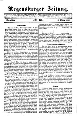 Regensburger Zeitung Samstag 6. März 1858