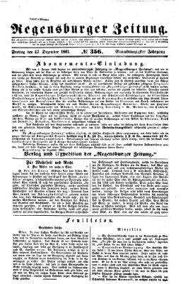 Regensburger Zeitung Freitag 27. Dezember 1861