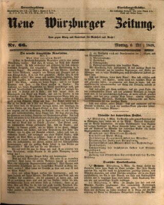 Neue Würzburger Zeitung Montag 6. März 1848