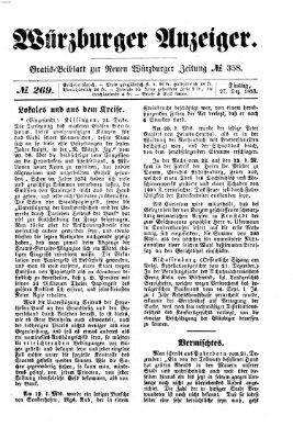 Würzburger Anzeiger (Neue Würzburger Zeitung) Dienstag 27. Dezember 1853