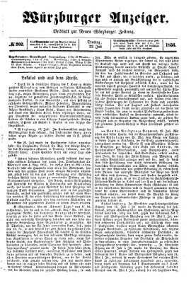 Würzburger Anzeiger (Neue Würzburger Zeitung) Dienstag 22. Juli 1856