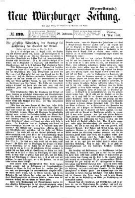Neue Würzburger Zeitung Dienstag 14. Mai 1861