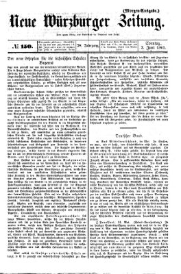 Neue Würzburger Zeitung Sonntag 2. Juni 1861