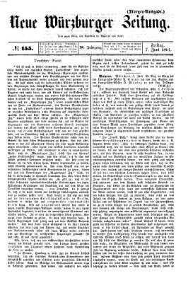 Neue Würzburger Zeitung Freitag 7. Juni 1861