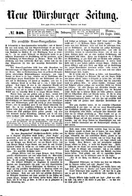 Neue Würzburger Zeitung Montag 23. Dezember 1861