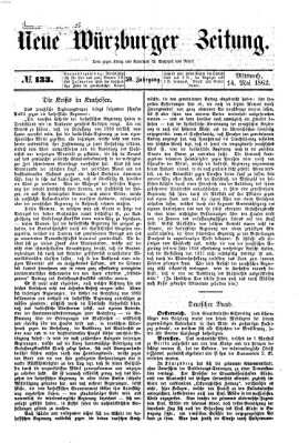 Neue Würzburger Zeitung Mittwoch 14. Mai 1862