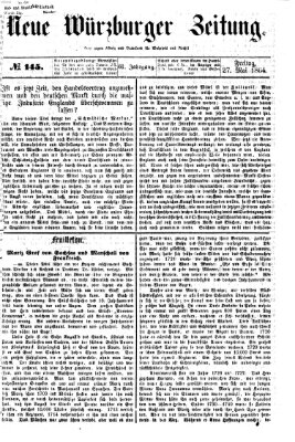 Neue Würzburger Zeitung Freitag 27. Mai 1864
