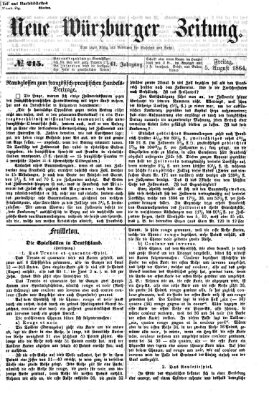 Neue Würzburger Zeitung Freitag 5. August 1864