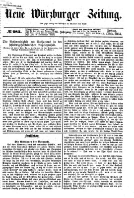Neue Würzburger Zeitung Freitag 14. Oktober 1864