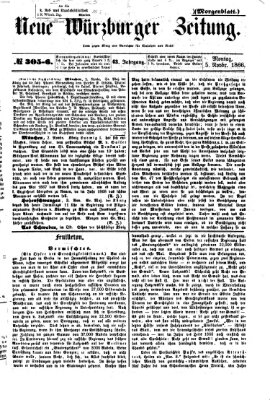 Neue Würzburger Zeitung Montag 5. November 1866