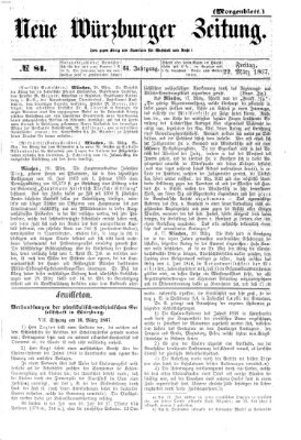 Neue Würzburger Zeitung Freitag 22. März 1867
