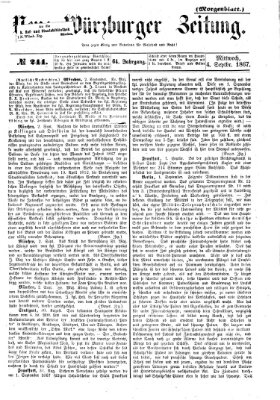 Neue Würzburger Zeitung Mittwoch 4. September 1867