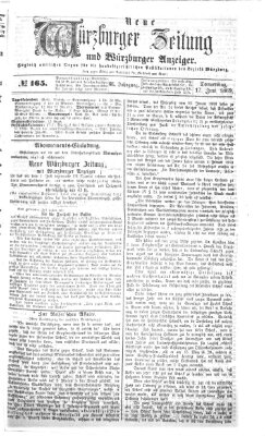 Neue Würzburger Zeitung und Würzburger Anzeiger (Neue Würzburger Zeitung) Donnerstag 17. Juni 1869