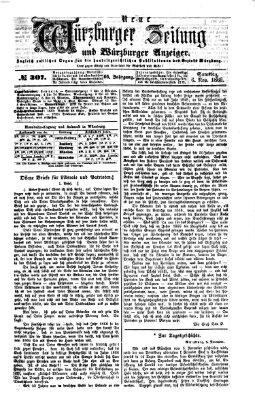 Neue Würzburger Zeitung und Würzburger Anzeiger (Neue Würzburger Zeitung) Samstag 6. November 1869