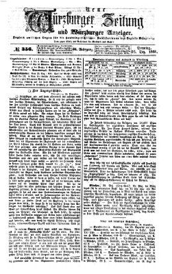 Neue Würzburger Zeitung und Würzburger Anzeiger (Neue Würzburger Zeitung) Sonntag 26. Dezember 1869