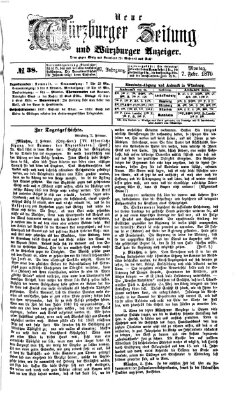Neue Würzburger Zeitung und Würzburger Anzeiger (Neue Würzburger Zeitung) Montag 7. Februar 1870