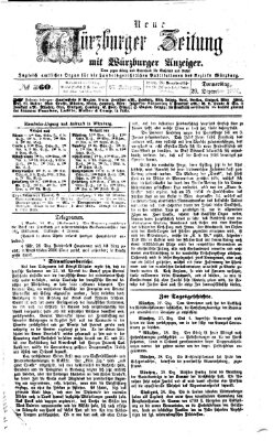 Neue Würzburger Zeitung Donnerstag 29. Dezember 1870