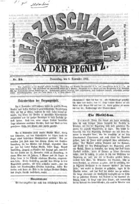 Der Zuschauer an der Pegnitz Donnerstag 6. November 1862