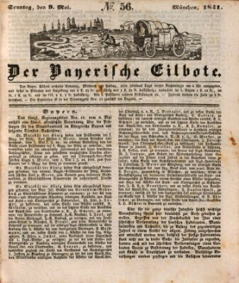 Baierscher Eilbote (Münchener Bote für Stadt und Land) Sonntag 9. Mai 1841