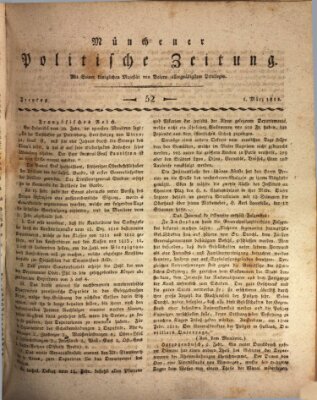 Münchener politische Zeitung (Süddeutsche Presse) Freitag 1. März 1811