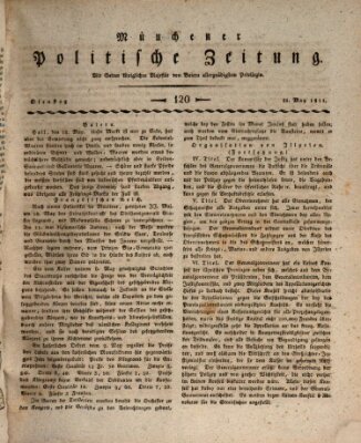 Münchener politische Zeitung (Süddeutsche Presse) Dienstag 21. Mai 1811