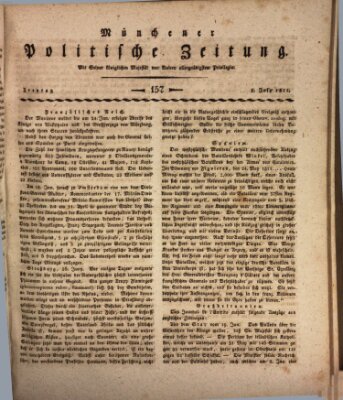 Münchener politische Zeitung (Süddeutsche Presse) Freitag 5. Juli 1811