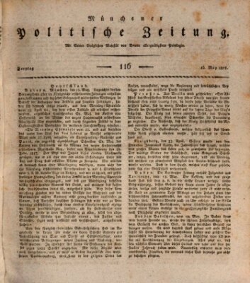 Münchener politische Zeitung (Süddeutsche Presse) Freitag 16. Mai 1817