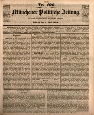 Münchener politische Zeitung (Süddeutsche Presse)
