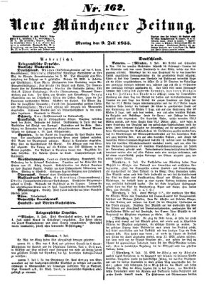 Neue Münchener Zeitung (Süddeutsche Presse) Montag 9. Juli 1855